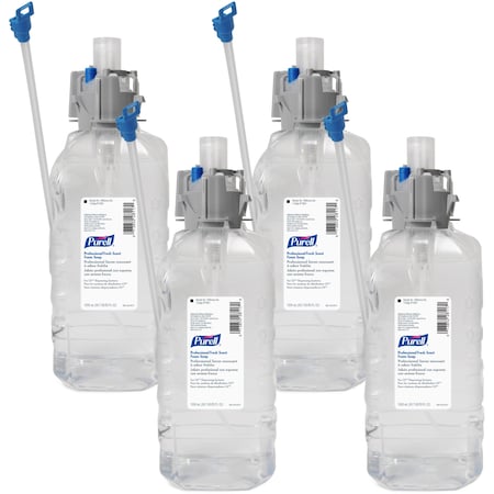Purell Soap, Foam, Fresh Scent, f/CXM/CXI/CXT, 1500 ml, , Clear, PK 4 GOJ856104CT